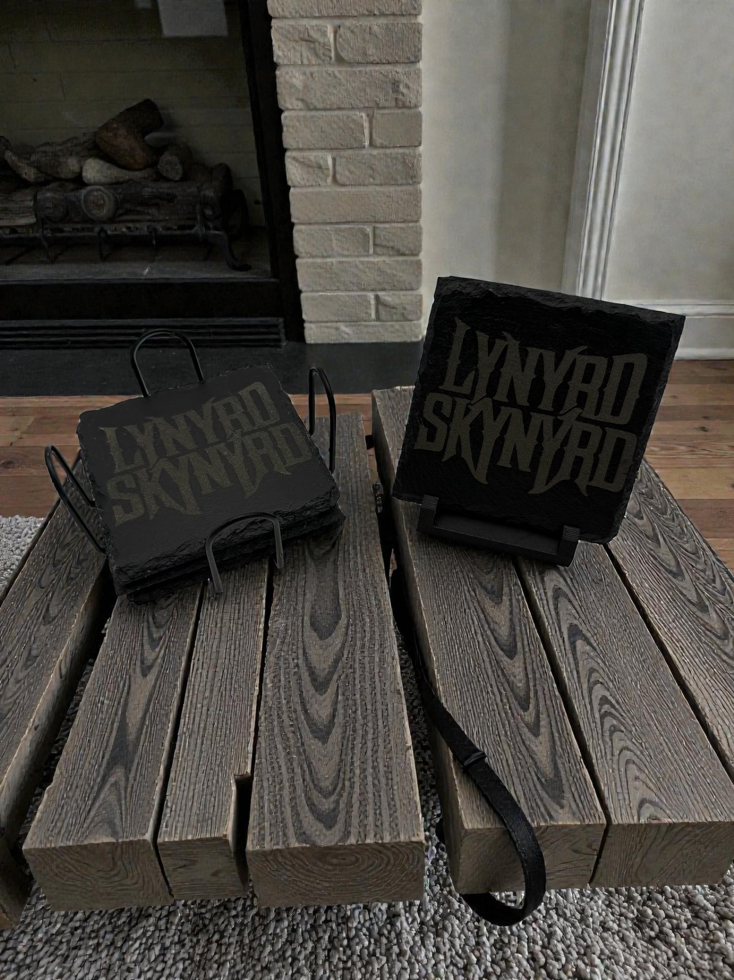 Slate Stone Coaster Set Square - CST1