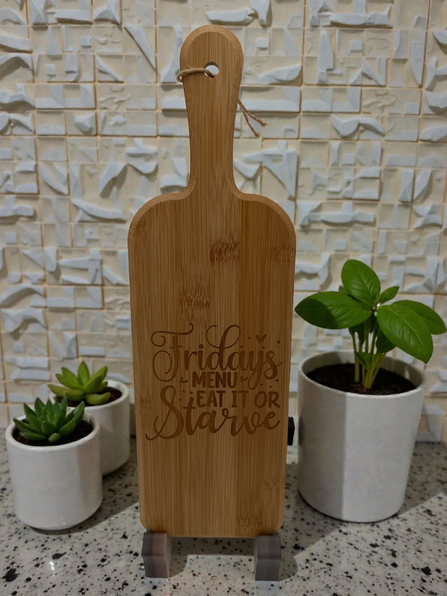 Bamboo Charcuterie Board - BB5