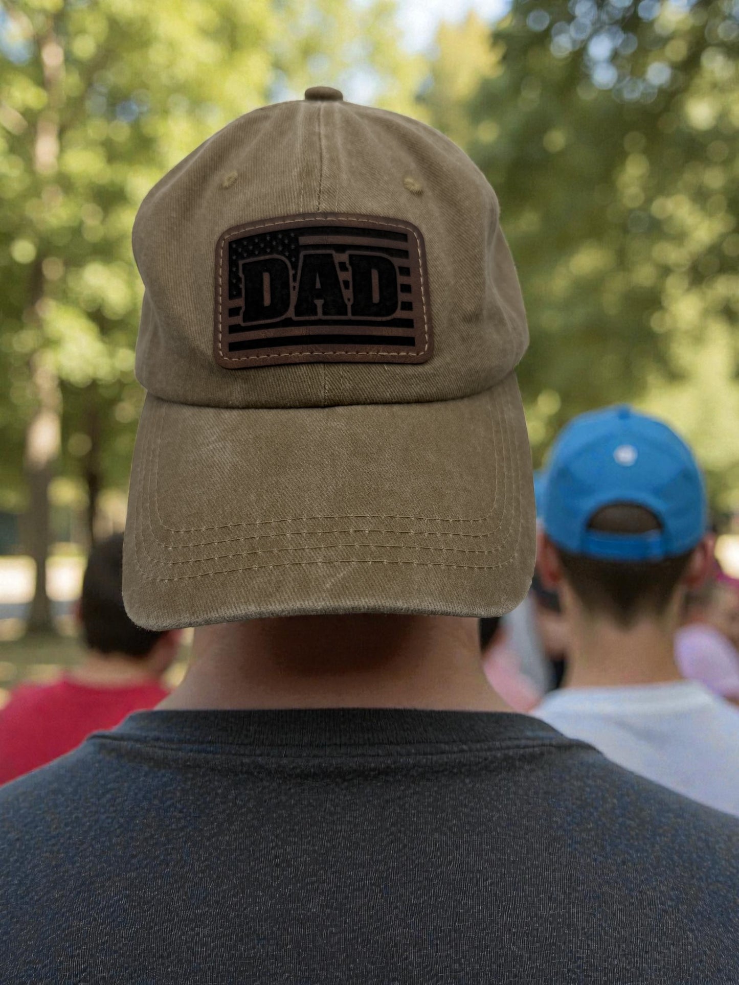 Hat w/Leatherette Patch - H6