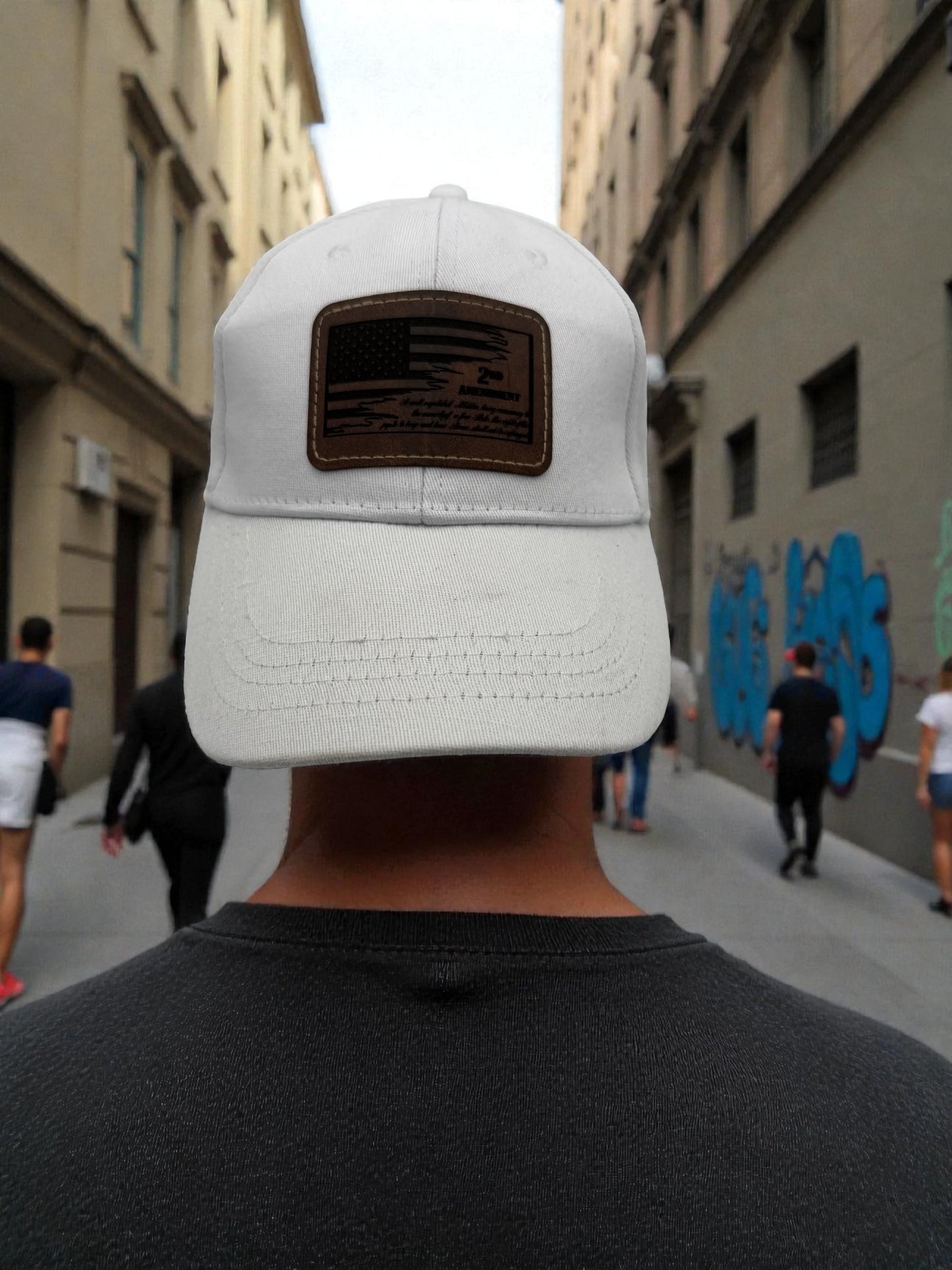 Hat w/Leatherette Patch - H14