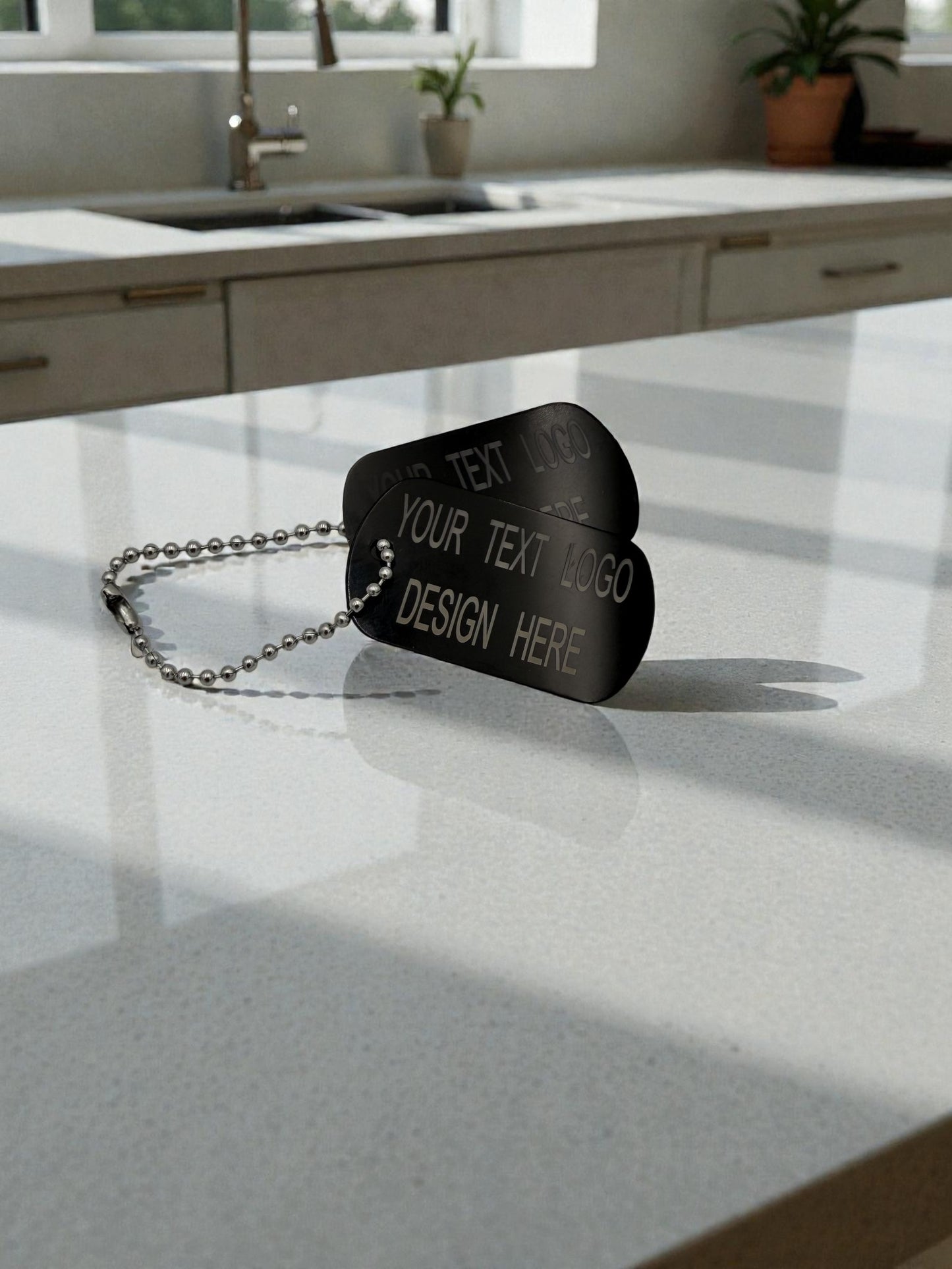 Set of Military-Style ID Tags - SCO5
