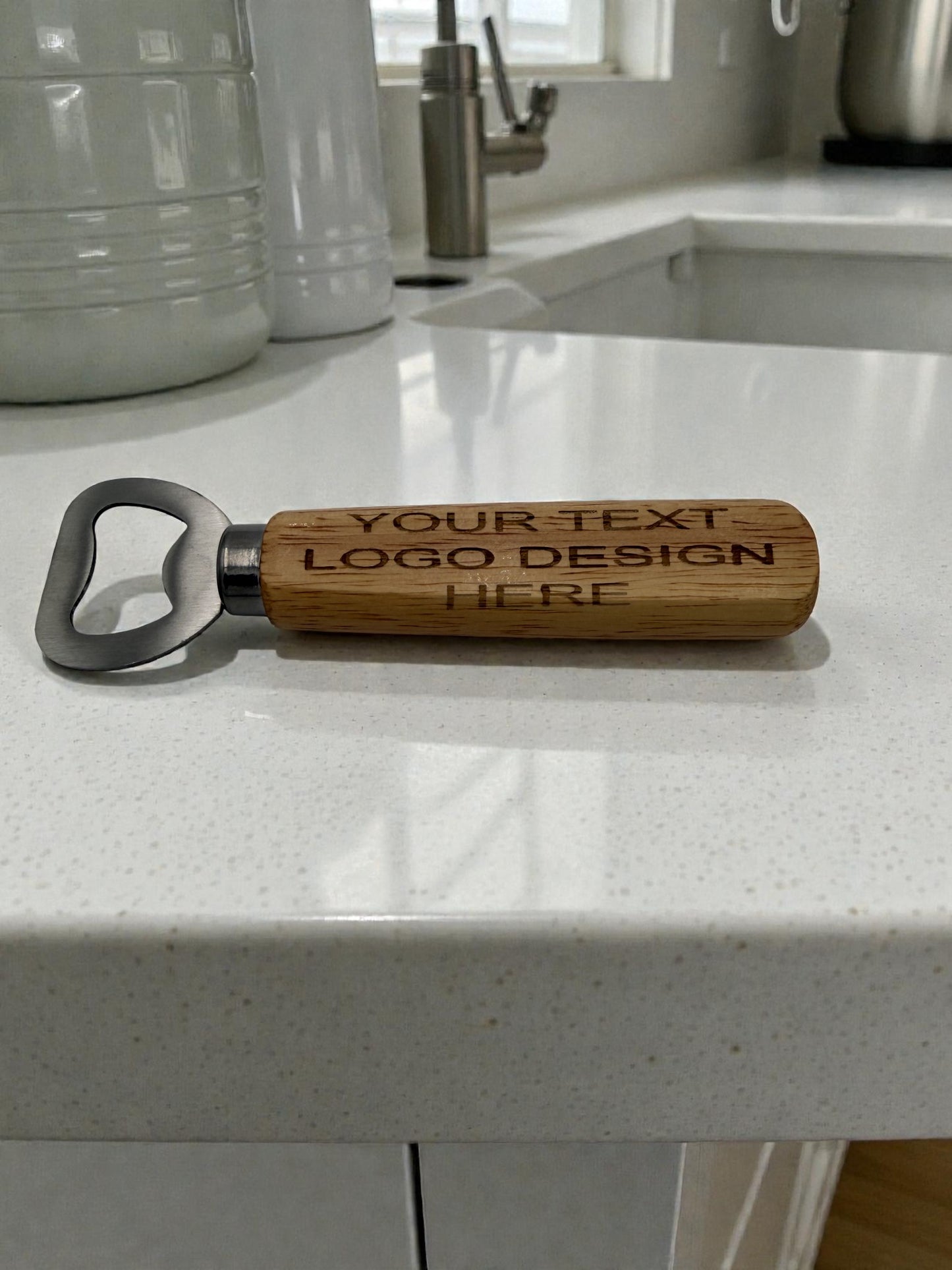 Bottle Opener with Wood Handle - SCO9