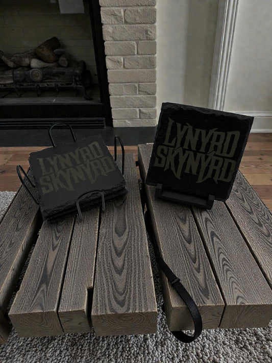 Slate Stone Coaster Set Square - CST1