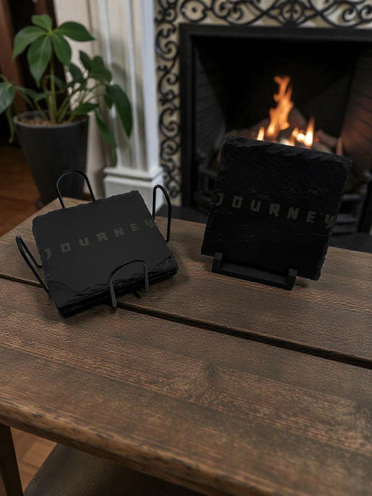 Slate Stone Coaster Set Square - CST10