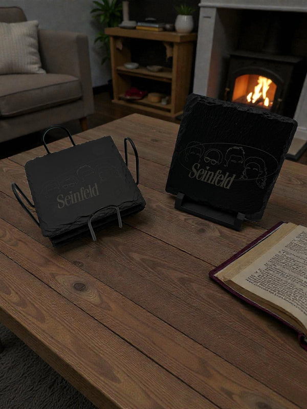 Slate Stone Coaster Set Square - CST12