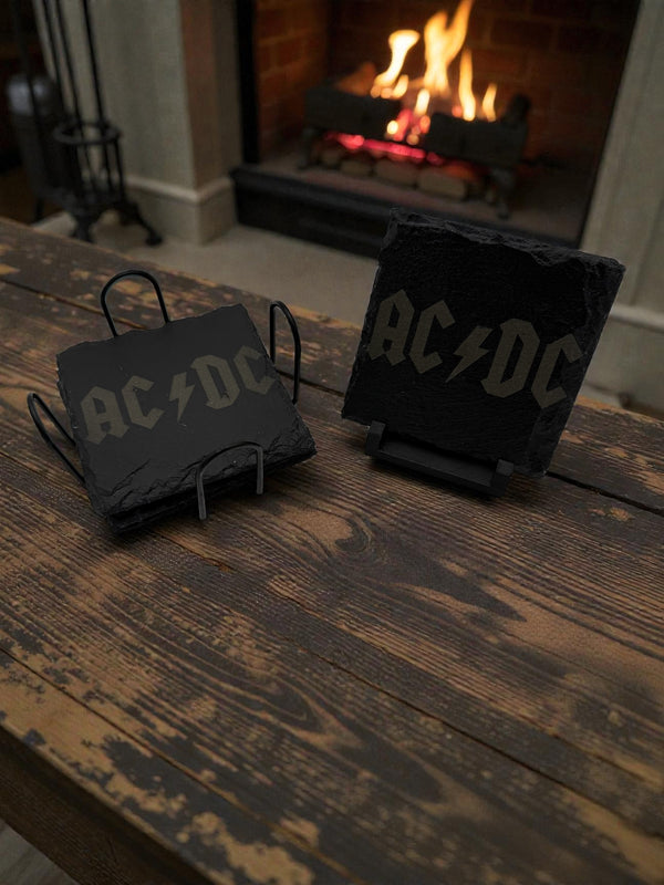 Slate Stone Coaster Set Square - CST15