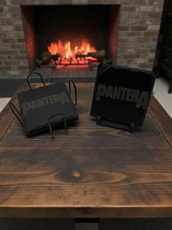 Slate Stone Coaster Set Square - CST16