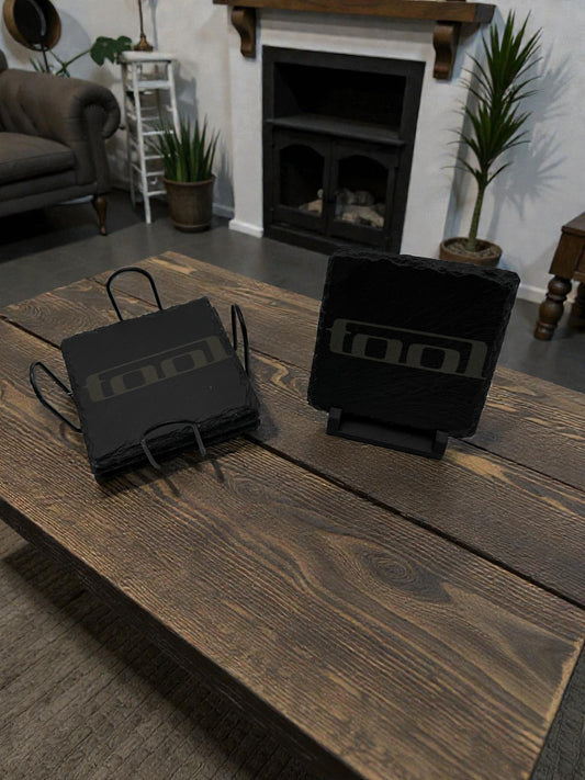 Slate Stone Coaster Set Square - CST2