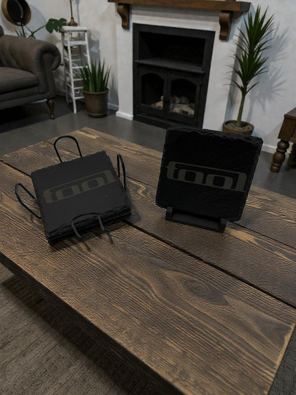 Slate Stone Coaster Set Square - CST2