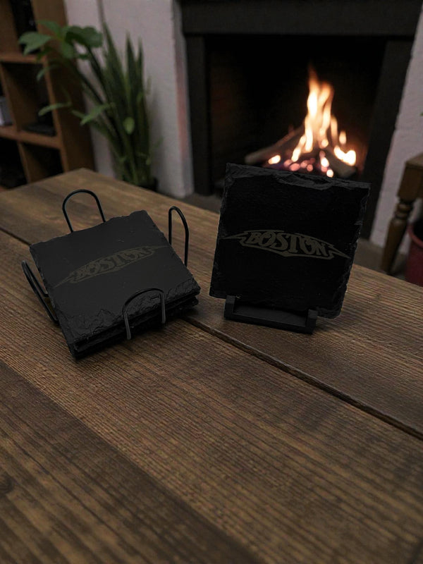 Slate Stone Coaster Set Square - CST21