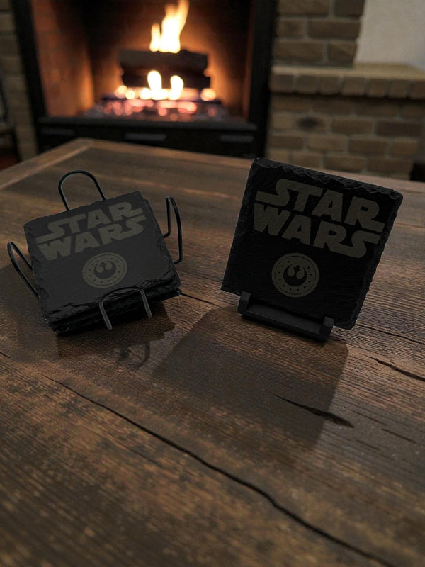 Slate Stone Coaster Set Square - CST23