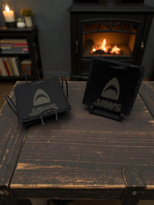 Slate Stone Coaster Set Square - CST25