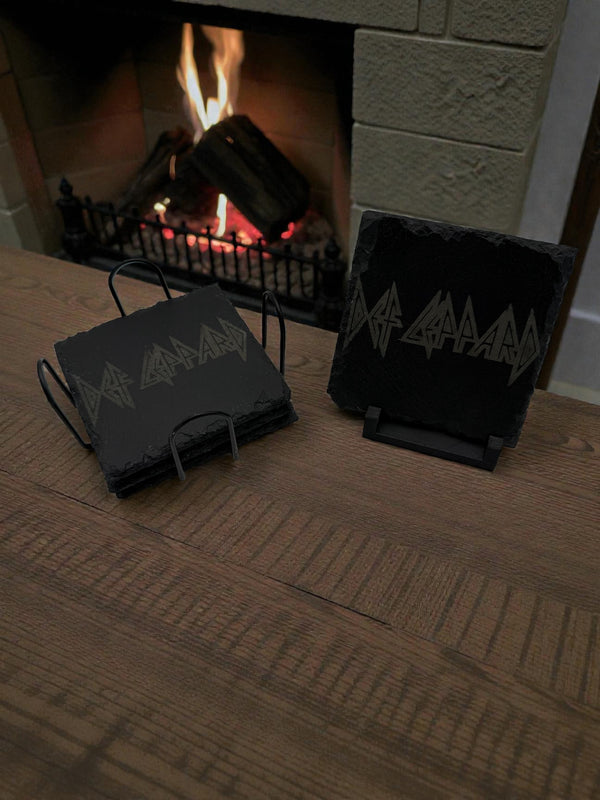 Slate Stone Coaster Set Square - CST26