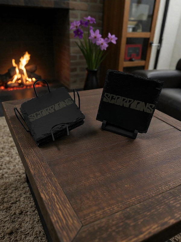 Slate Stone Coaster Set Square - CST8