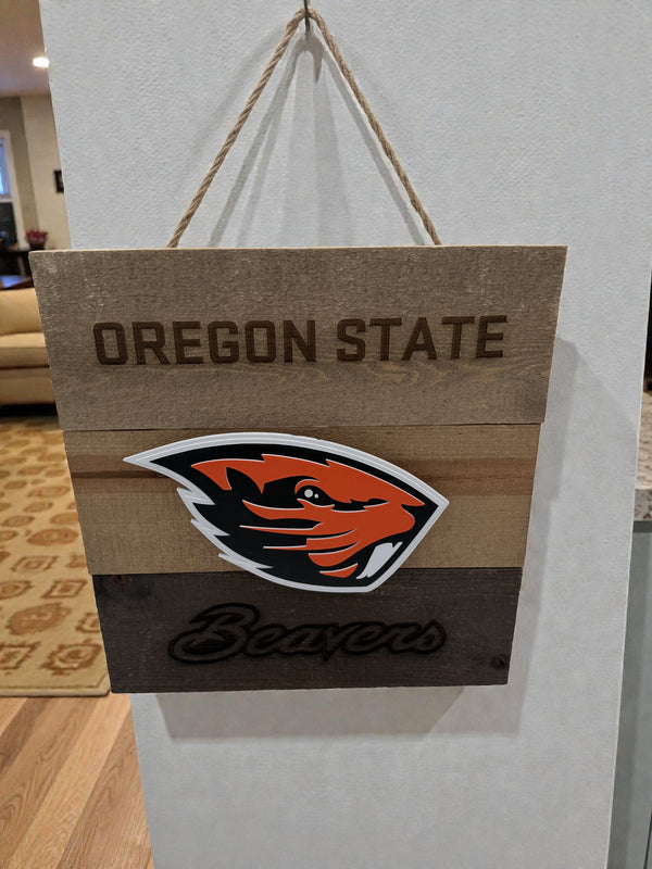 Oregon Beavers Wall Art - SPT3