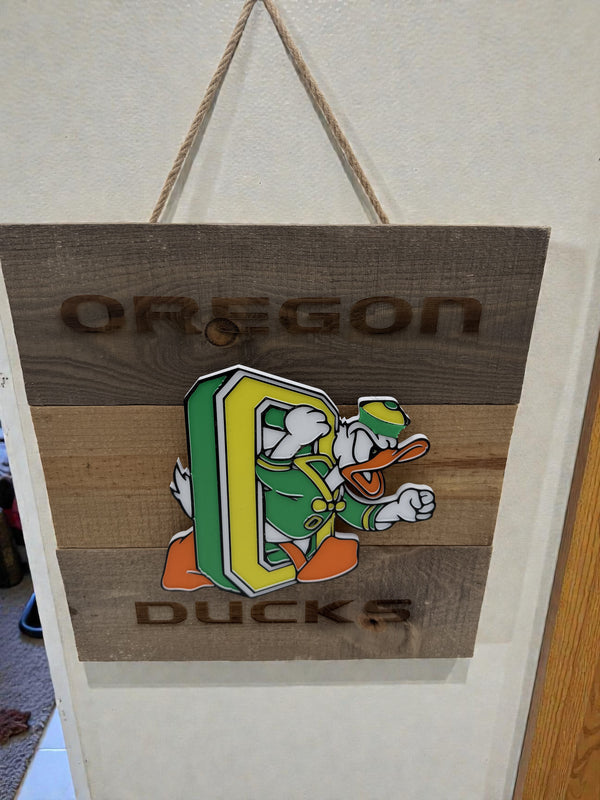 Oregon Ducks Wall Art - SPT4