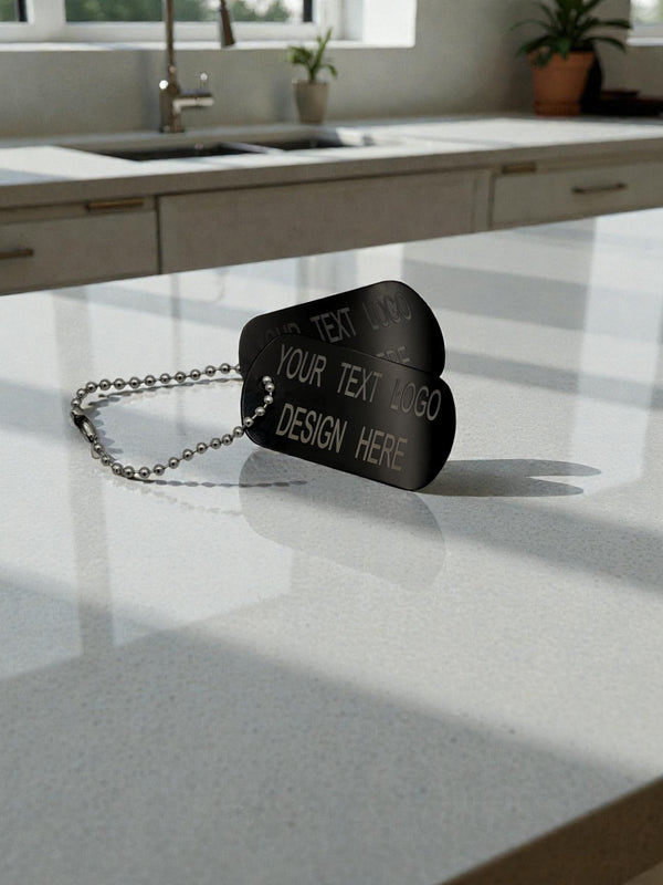 Set of Military-Style ID Tags - SCO5