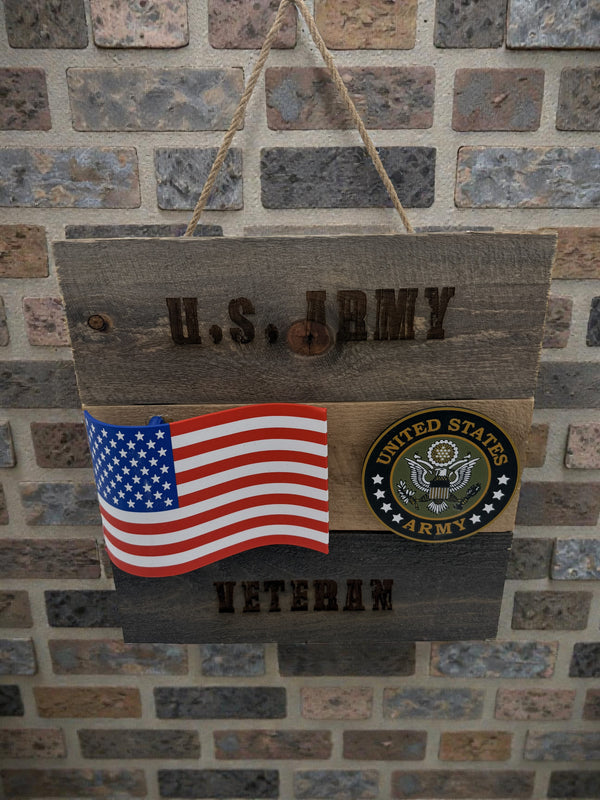 US Army Veteran Wall Art